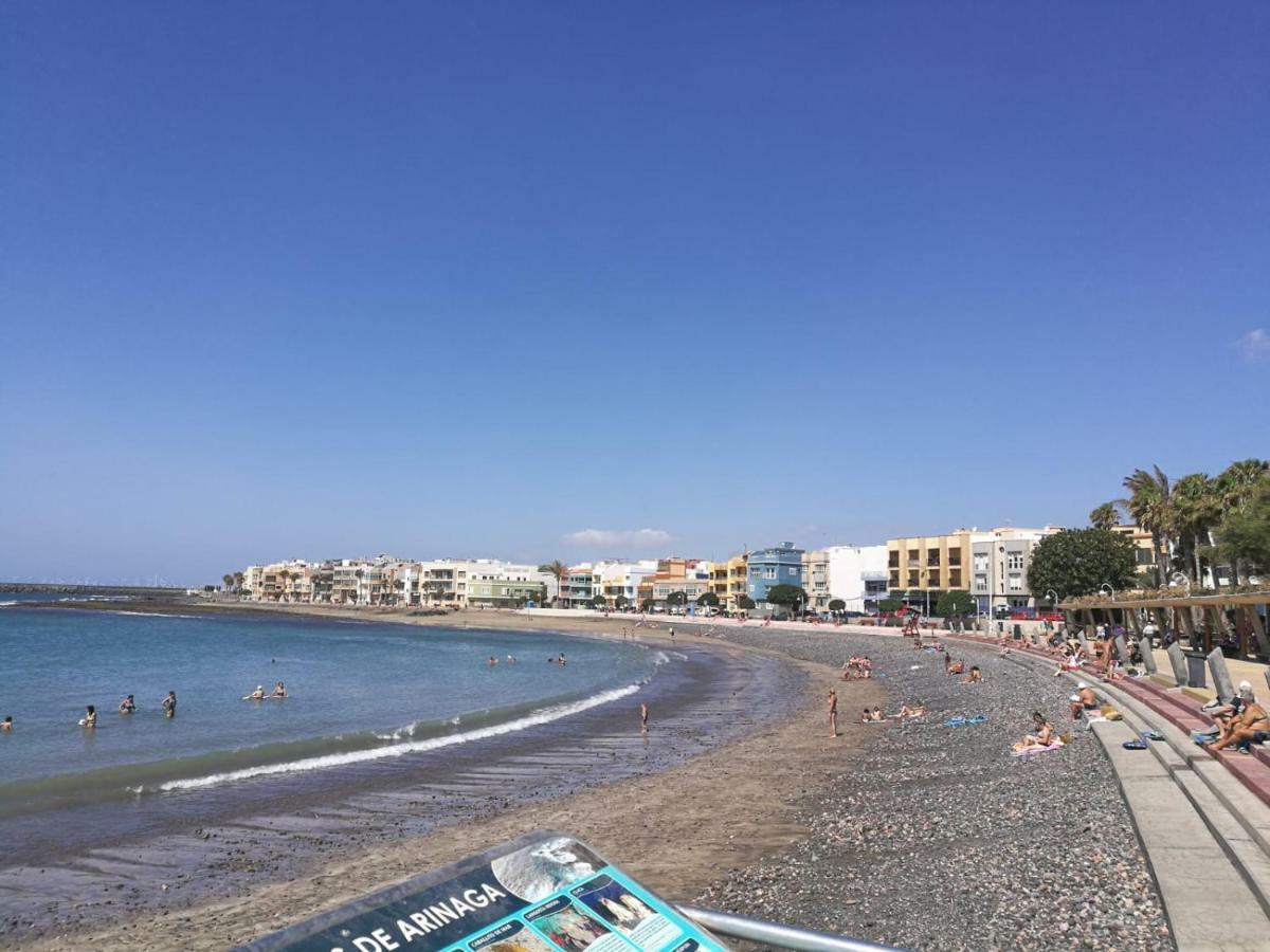 Arinaga Beach & Pool Apartment Eksteriør bilde